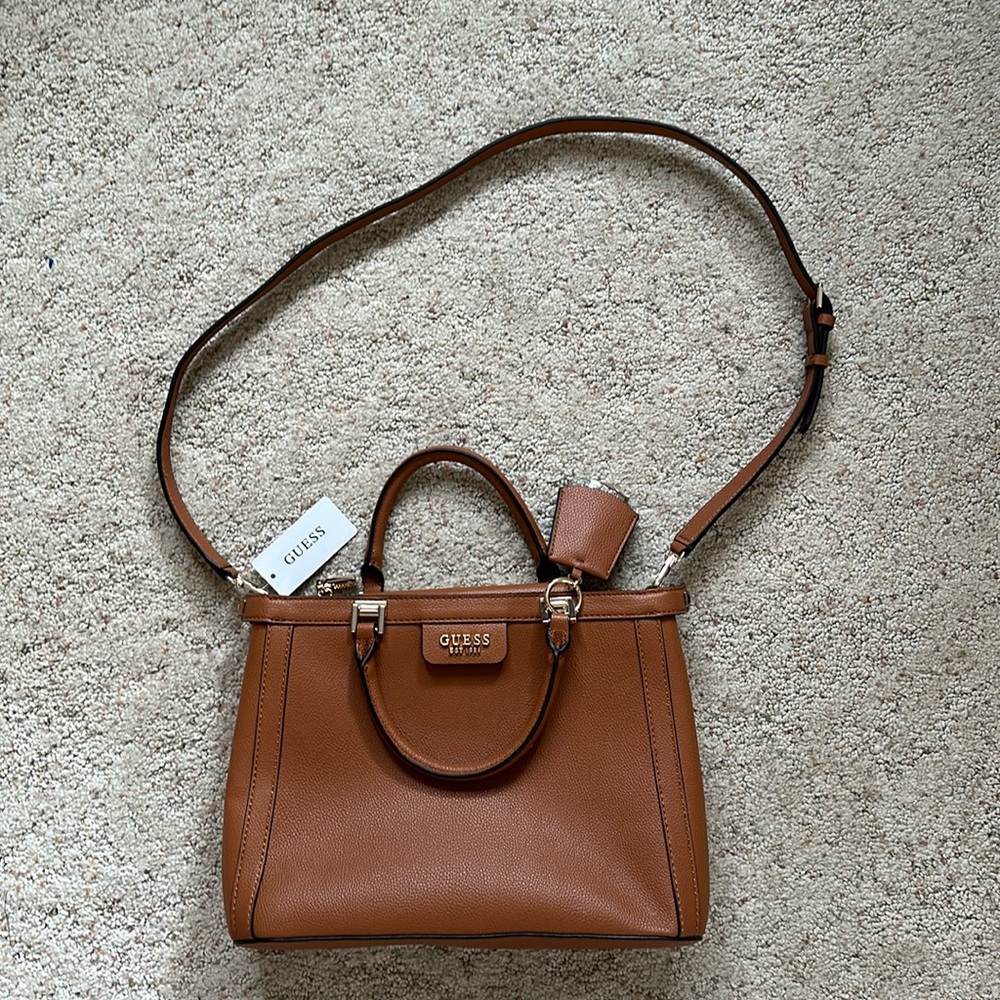 Guess Purse Cognac
